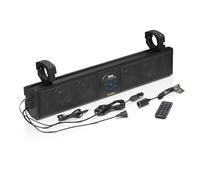 BOSS Audio Systems BRT26A Amplified ATV/UTV Speakers- Bluetooth, Weatherproof, Six 3 inch, Buit-in LED Lights