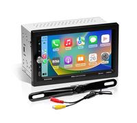 BOSS Audio Systems BVB9358RC Car Stereo - Double Din, 6.2 Inch Touchscreen, Bluetooth, CD DVD Player, AM/FM Radio Receiver, Backup Camera, Wireless Remote Control, Aux In, USB, SD