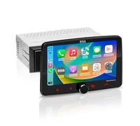 BOSS Audio Systems BVCP9700A-FL Car Radio Stereo System - Apple CarPlay, Android Car, 7 Inch Single Din, Capacitive Touch Screen, Bluetooth Audio and Call Head Unit, Radio Receiver, No CD Player