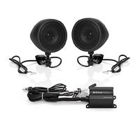BOSS Audio Systems MCBK420B Bluetooth Speaker System - Class D Compact Amplifier, 3 Inch Weatherproof Speakers, Volume Control, Great for Use with ATVs/Motorcycles, 12 Volt Vehicles