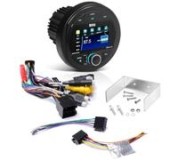 BOSS Audio Systems MGV500B Kit - 1 Marine Stereo Receiver AM/FM Digital Media Receiver, Built-in Bluetooth, Waterproof, 1 Speaker + Accessories