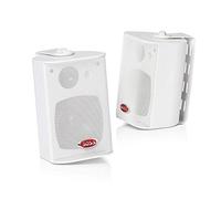 BOSS Audio Systems MR4.3W Speakers 200 Watts, 4", 3-Way, In Door/Out Door, White