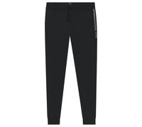 BOSS Cotton-terry tracksuit bottoms with logo print - Style Authentic Pants, 50545565 Black L