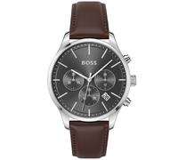 BOSS Avery 1514155 - Man - 42 mm - Analogue - Quartz - Mineral Glass Grey 22 mm