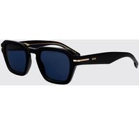 Boss Aviator Sunglasses in Acetate with Rectangular Frame - Size: 49 - male