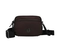 BOSS Twill crossbody bag with Double B monogram - Style B_Icon_EW_Zip, 50516790 Dark Brown pcs.