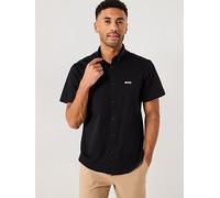 BOSS B Motion Regular Fit Shirt, Black, Size M, Men Black