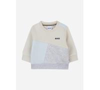 BOSS Baby Boys Contrast Sweatshirt in Ivory - Ivory - 2 Yrs