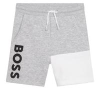BOSS Baby Boys Grey Colourblock Jersey Shorts-12 Months
