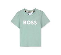 BOSS Baby Boys Logo Short Sleeve T-shirt, Light Green, Size 3 Years Light Green