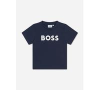 BOSS Baby Boys Logo T-Shirt in Navy - Blue - 6 Mths