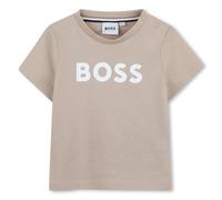 BOSS Baby Boys SS25 Beige Cotton T-Shirt-6 Months