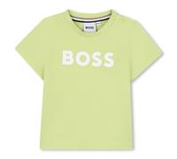 BOSS Baby Boys SS25 Lime Green Cotton T-Shirt-3 Months