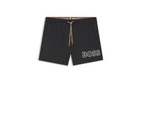 BOSS Badeshorts Mit Umriss-Logo-Print