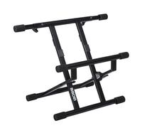 BOSS Bas-1 Adjustable Tilt-Back Amp Stand with Telescoping Support Arms for Open And Closed Back Guitar Combo Amplifiers. Folds Flat for Storage And Portability.