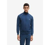 BOSS Basic Small Logo Full Zip Sweatshirt navy blue - S