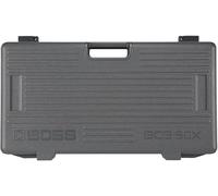 BOSS BCB-90X Large Guitar Effects Pedal Board And Case with Integrated Lid | Heavy-Duty Moulded Case with Junction Box, Customisable To Fit Up-To Ten Pedals