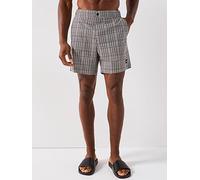 BOSS Beach To Bar All Over Print Swim Shorts - Black, Black, Size Xl, Men Black