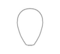 BOSS Beaded necklace in brushed stainless steel with octagonal closure - Style SPHERE, HB1580656 Silver tone pcs.