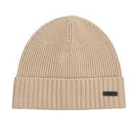 BOSS Beanie - BOSS Fati Virgin Wool Beanie Hat - Black, Grey, Navy - 50495306