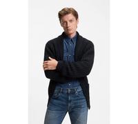 BOSS BECKHAM x BOSS relaxed-fit cardigan in wool and cashmere - Style Horace_DB, 50554341 Dark Blue XXL