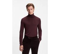 BOSS BECKHAM x BOSS rollneck sweater in cashmere - Style Hernando_DB, 50557974 Dark Red XXL