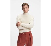 BOSS BECKHAM x BOSS rollneck sweater in cashmere - Style Hernando_DB, 50557974 Natural M