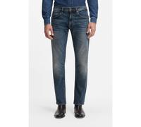BOSS BECKHAM x BOSS slim-fit jeans in blue stretch denim - Style Classic Fit_DB, 50555696 Dark Blue 30/34