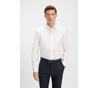 BOSS BECKHAM x BOSS slim-fit shirt in cotton poplin - Style H-DAVID-spread_DB, 50548799 White 17.5