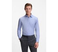 BOSS BECKHAM x BOSS slim-fit shirt in Oxford cotton - Style H-DAVID-spread_DB, 50554813 Blue 15
