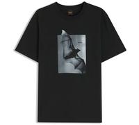 Boss Being 10277382 Orange Short Sleeve T-shirt