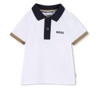 Boss - Bermuda Chino Shape - White - Boy - 9 Months