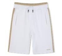 Boss - Bermuda Shorts With Stripes - White - Boy - 10 Years