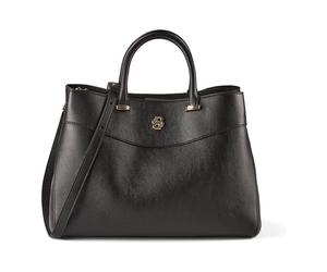 Boss Beyond Shoulder Bag Leather 36 cm black