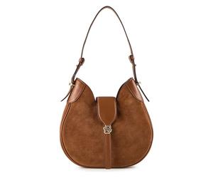 Boss Beyond Shoulder Bag S Leather 27 cm brown