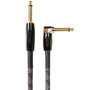 Roland Bic-25A Instrument Cable, Angled/Straight 1/4" Jack, Length: 25Ft/ 7.5M
