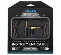 Boss BIC-P10A Straight-Right-Angled Premium Instrument Cable, 3m