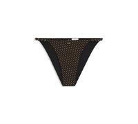 BOSS Bikini bottoms with monogram jacquard - Style BRIEF_BOSS PEARL, 50561379 Black Patterned M