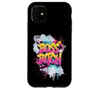Boss Bitch Rude Humor Feminist Hustle Women Entrepreneurs Case for iPhone 11