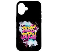Boss Bitch Rude Humor Feminist Hustle Women Entrepreneurs Case for iPhone 16
