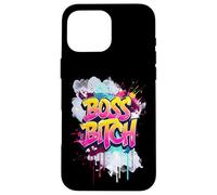 Boss Bitch Rude Humor Feminist Hustle Women Entrepreneurs Case for iPhone 16 Pro Max