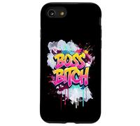 Boss Bitch Rude Humor Feminist Hustle Women Entrepreneurs Case for iPhone SE (2020) / 7 / 8