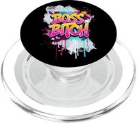 Boss Bitch Rude Humor Feminist Hustle Women Entrepreneurs PopSockets PopGrip for MagSafe