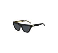 BOSS Black-acetate sunglasses with gold-tone details - Style BOSS 1609/S80758IR, 58115060 Black pcs.