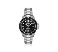 BOSS Black-dial watch with steel bracelet - Style TROPER SPORT, 58565053 Silver tone pcs.