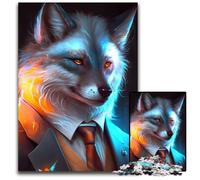 Boss Black Leopard Jigsaw Puzzles for Adults, 1000 Piece Puzzles for Adults Challenging Brain Teaser for Teenagers, Family Fun Interactive Game 26X38CM/10.23x14.96inch