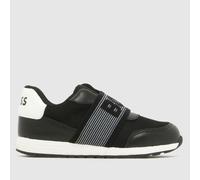 BOSS Black Slip On Boys Junior Trainers UK 10 (EU 28)