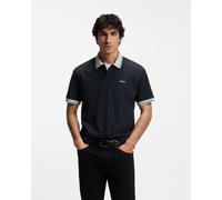 Boss Blocks 10249510 Short Sleeve Polo Blue 2XL Man