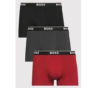 BOSS Bodywear 3 Pack Power Trunks - Multi, Multi, Size 2Xl, Men Print