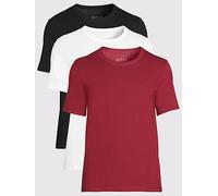BOSS Bodywear 3 Pack T-Shirts - Assorted, Assorted, Size L, Men Assorted